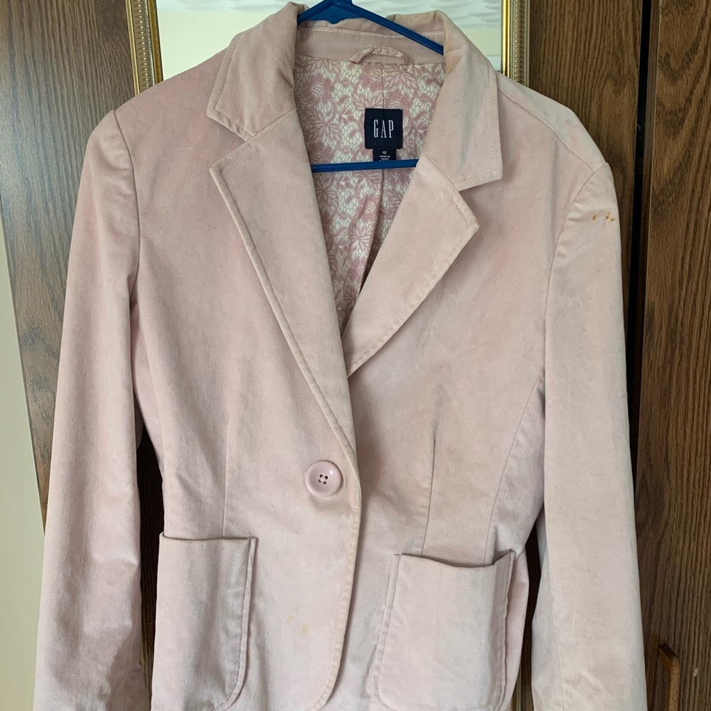 Gorgeous velvet gap jacket/blazer